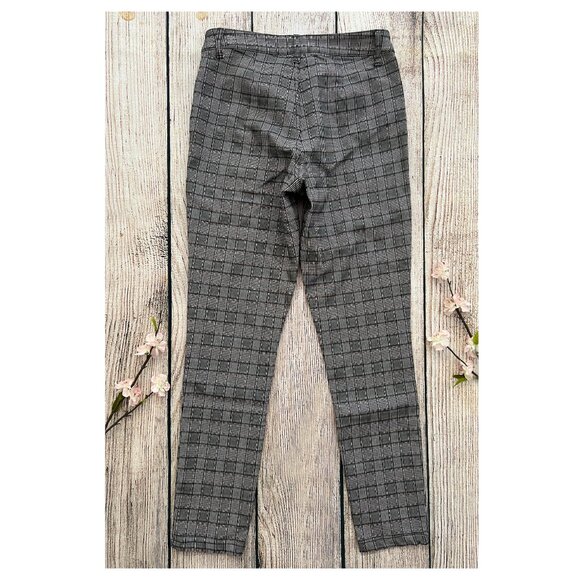 B1 -- NWT multi-color TOMMY HILFIGER stretch plaid flex pants women's size 2 $89 - Picture 6 of 8